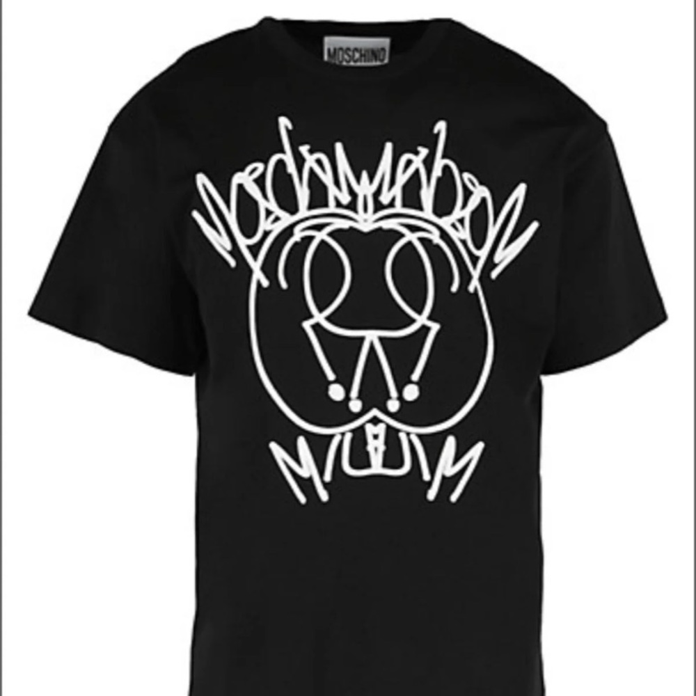 NWT Moschino Graffiti Tee